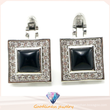 Men′s Fashion Jewelry Charm 925 Sterling Silver Jewelry Cufflink (A11C001)